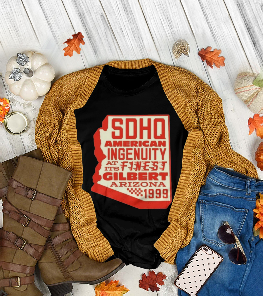 SDHQ American Ingenuity Gilbert Arizona 1999 Racing T-Shirt