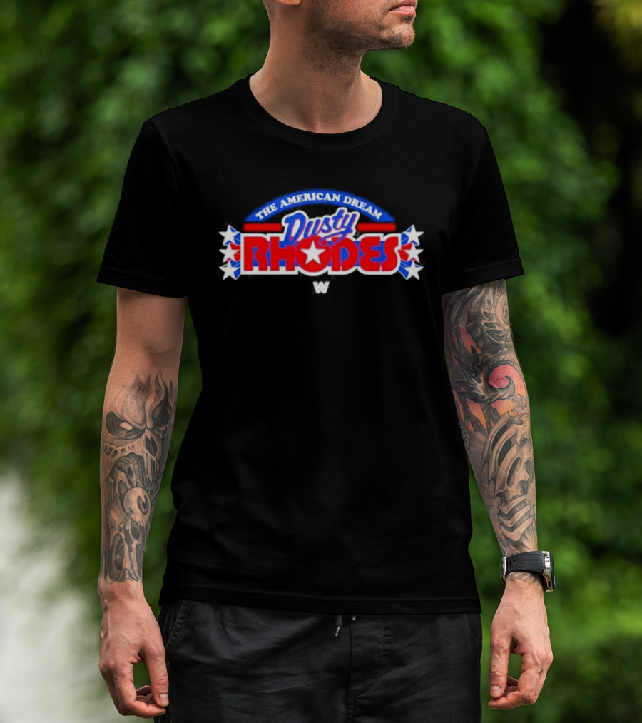 The American Dream Dusty Rhodes WWE Wrestling Star T-Shirt