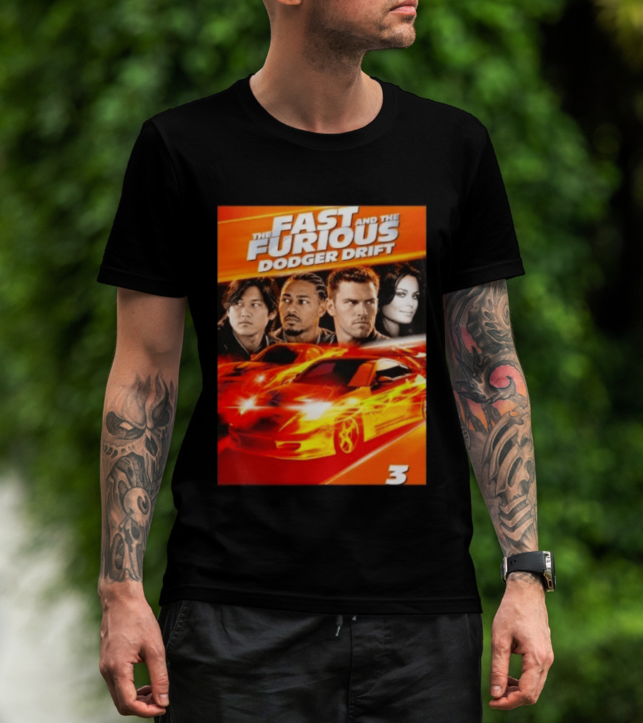 The Fast And The Furious Dodger Drift 3 T-Shirt