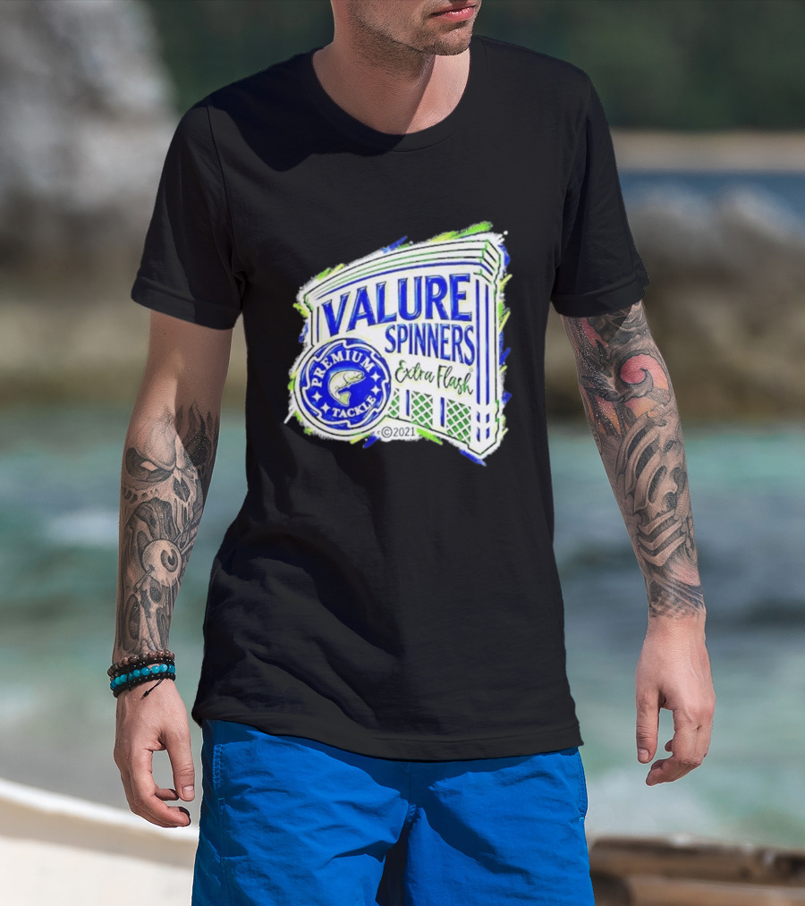 Value Spinners Premium Tackle Extra Flash 2021 T-Shirt