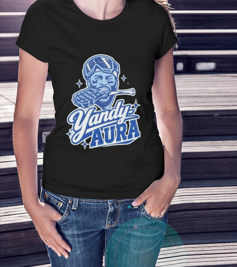Yandy Aura Tampa Bay MLB Baseball T-Shirt