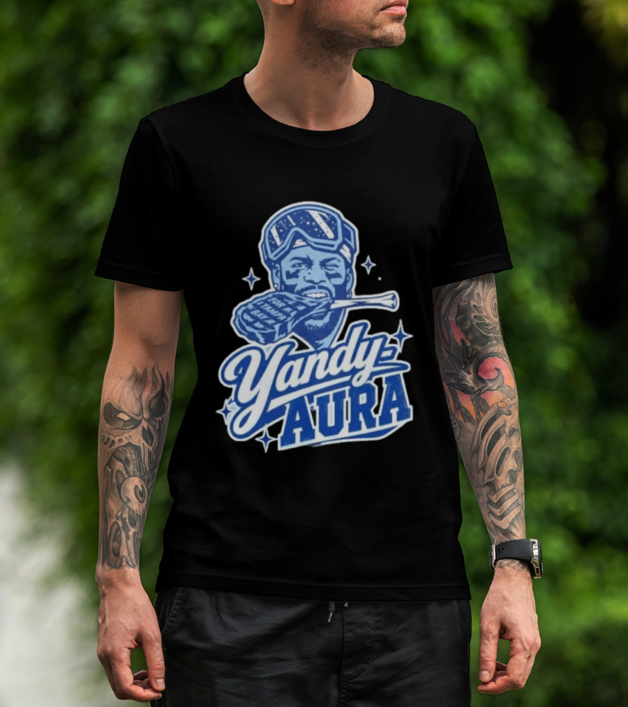 Yandy Aura Tampa Bay MLB Baseball T-Shirt