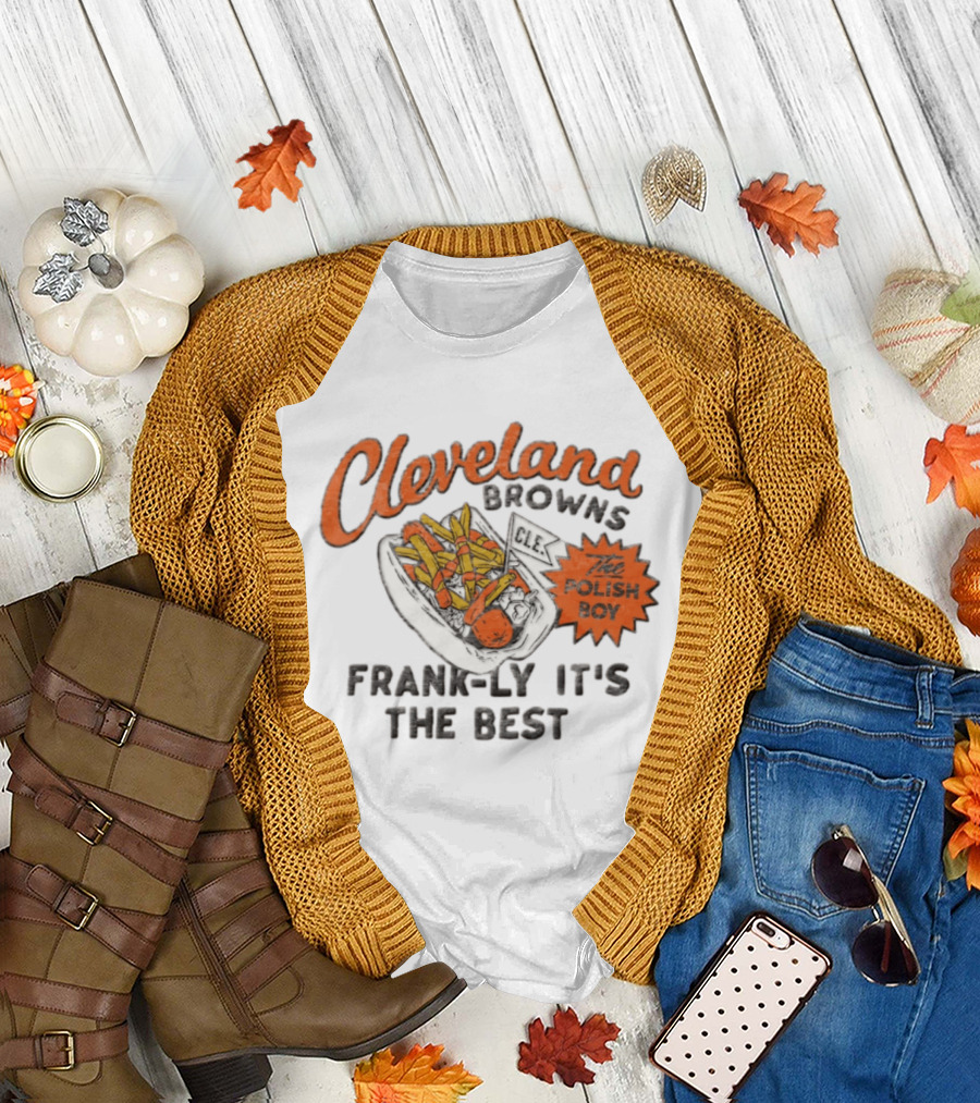 Cleveland Browns Polish Boy Frankly It's The Best CLE Football T-Shirt