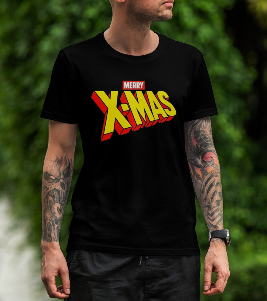Merry X Mas Marvel Holiday T-Shirt