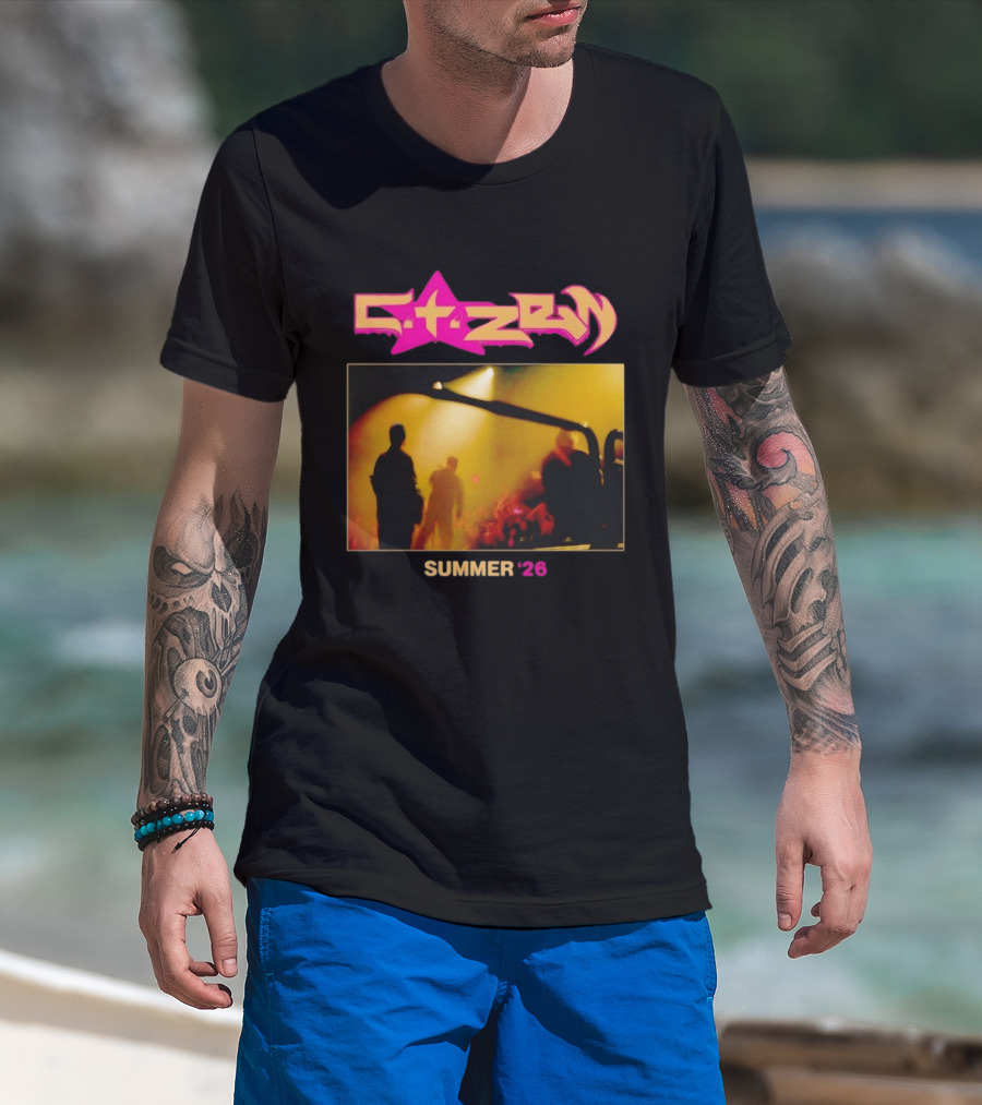 Citizen Summer '26 Concert Tour Alternative Rock Live Performance T-Shirt