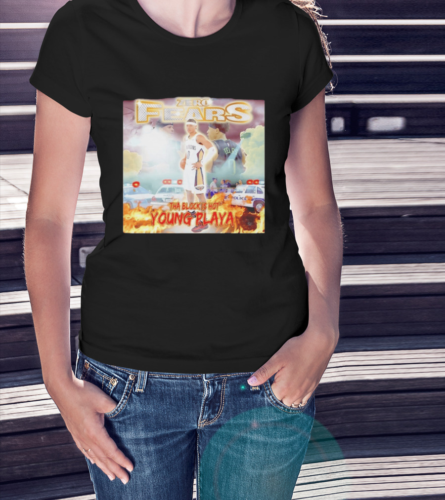 Dyson Daniels New Orleans Pelicans Zero Fears Tha Block Is Hot Young Playa T-Shirt