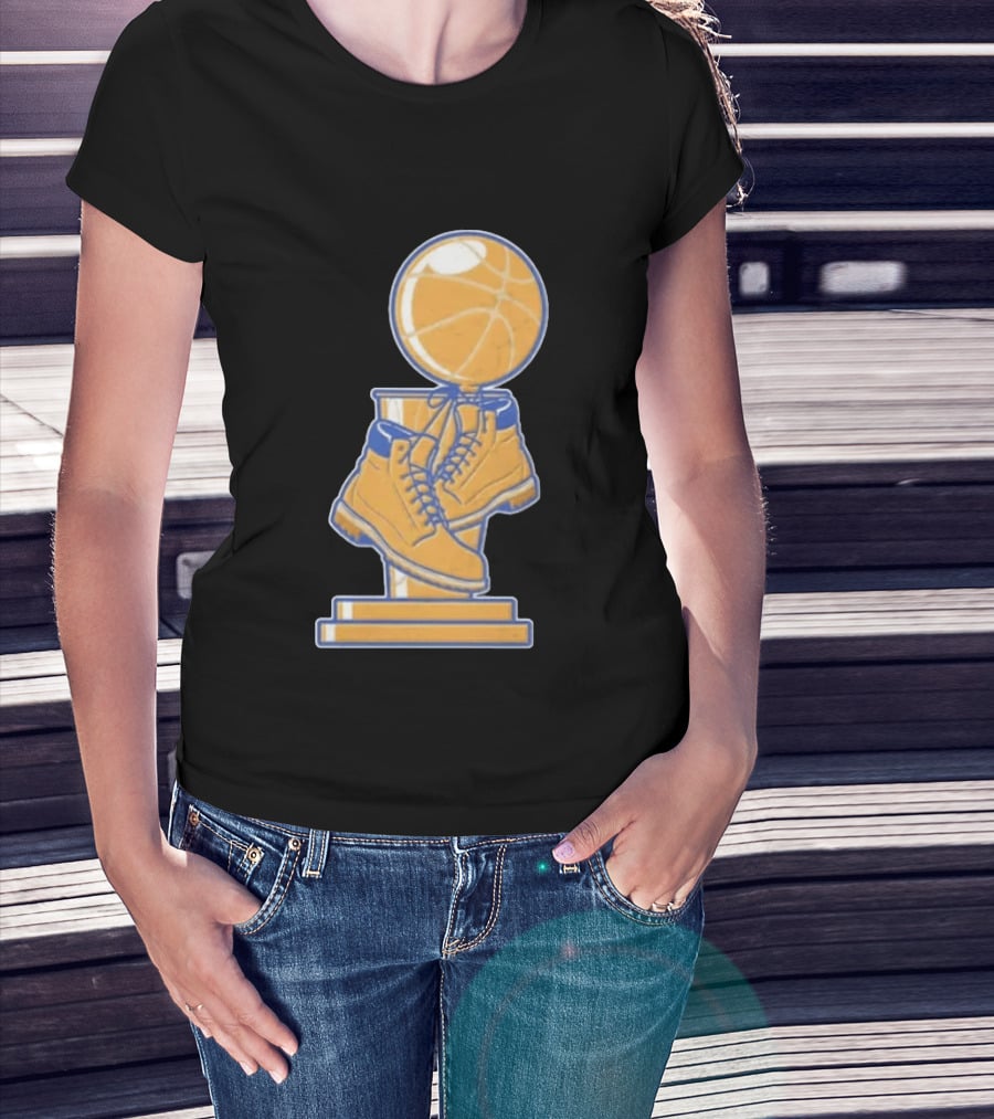 New York Knicks Basketball Timberland Boots Trophy T-Shirt