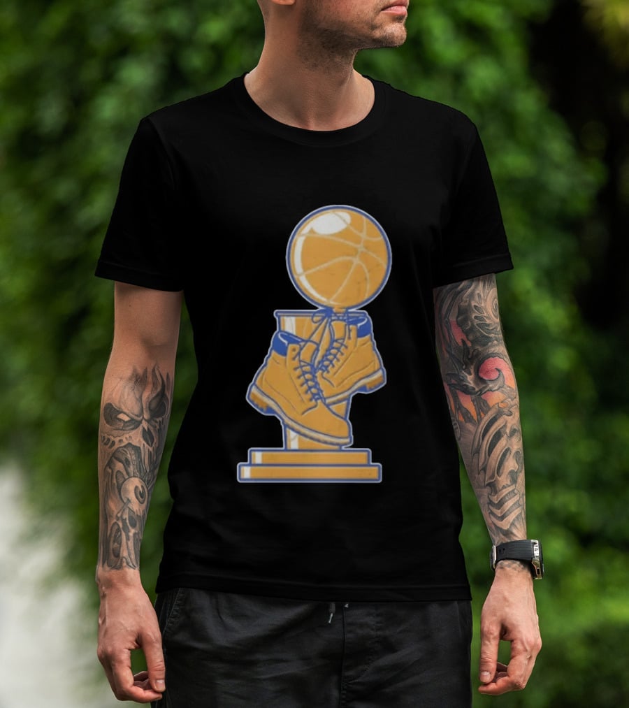 New York Knicks Basketball Timberland Boots Trophy T-Shirt