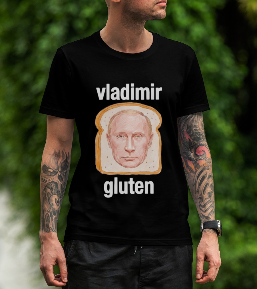 Vladimir Gluten Bread Meme T-Shirt