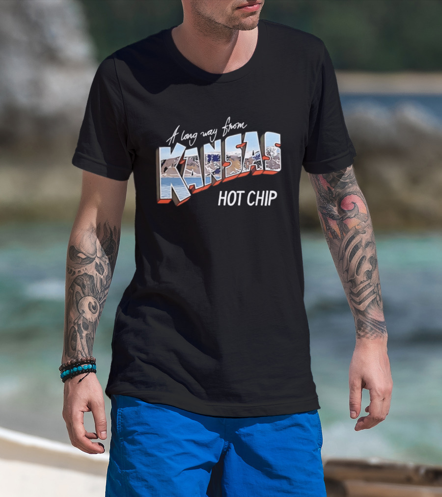 Hot Chip A Long Way From Kansas Indie Pop T-Shirt