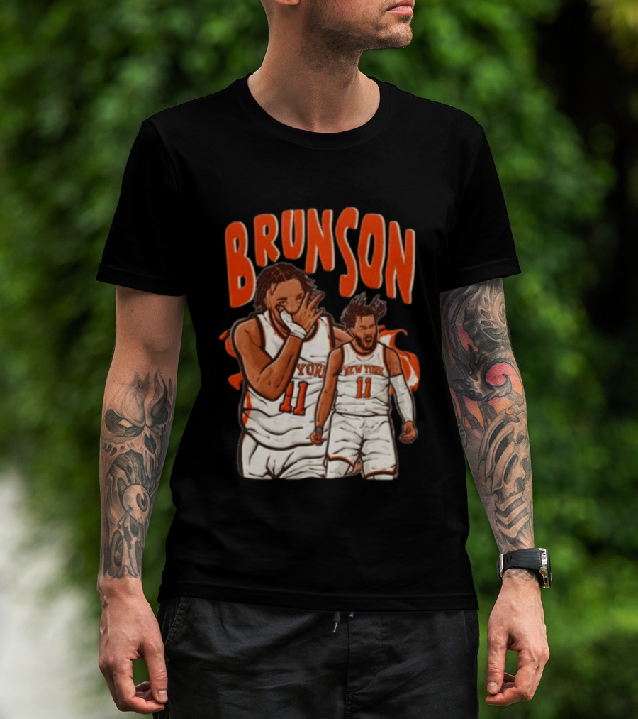 Brunson New York Knicks 11 Basketball Player T-Shirt