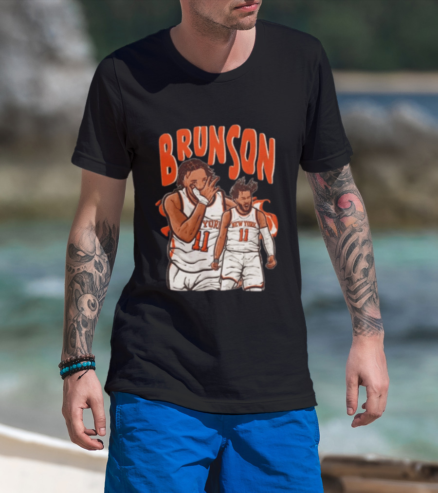 Brunson New York Knicks 11 Basketball Player T-Shirt