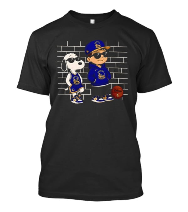 Golden State Warriors Stephen Curry Snoopy Basketball Fan T-Shirt