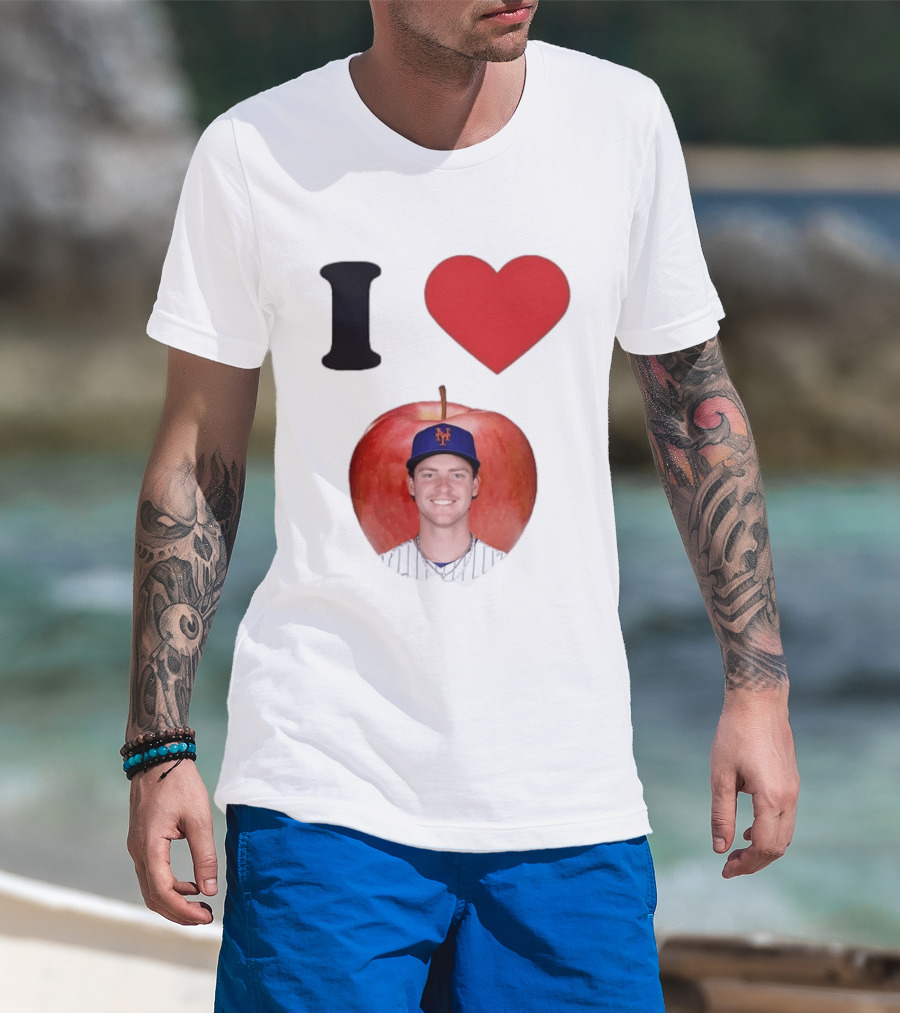 I Heart New York Mets Pete Alonso MLB Baseball T-Shirt