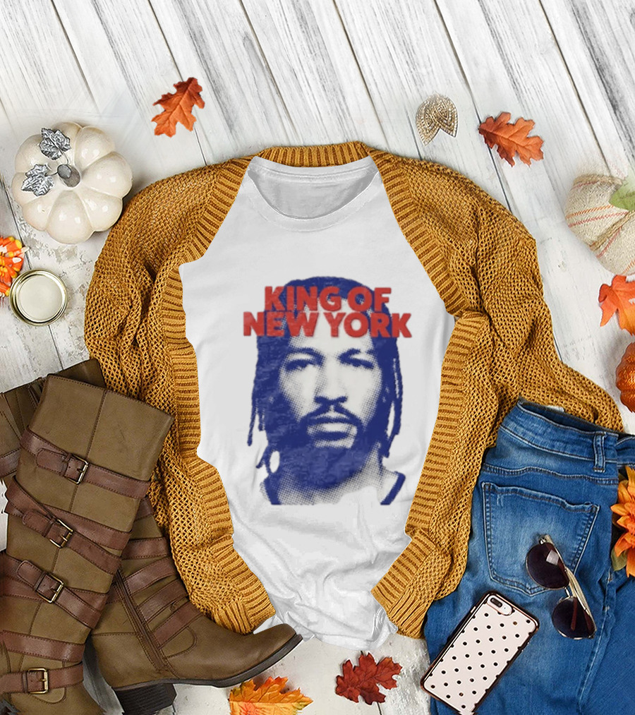 King Of New York Halftone Jalen Brunson T-Shirt