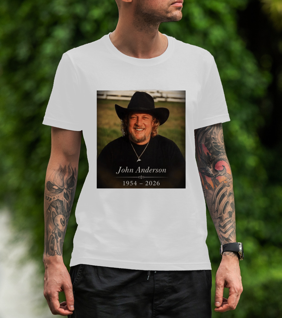 John Anderson 1954 2026 Memorial T-Shirt
