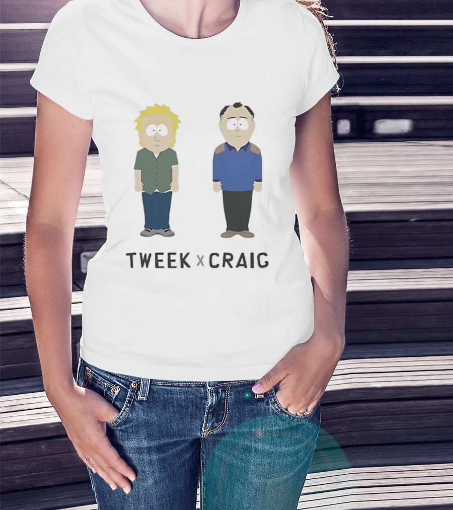 Tweek X Craig South Park Comedy Central Characters T-Shirt