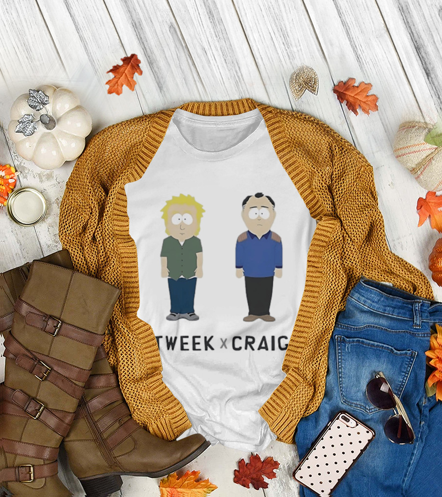 Tweek X Craig South Park Comedy Central Characters T-Shirt