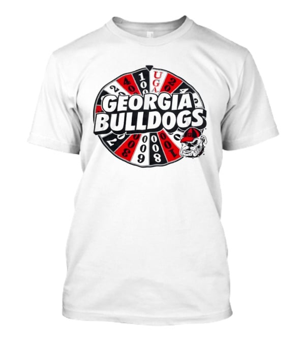 Georgia Bulldogs UGA Wheel Spin T-Shirt