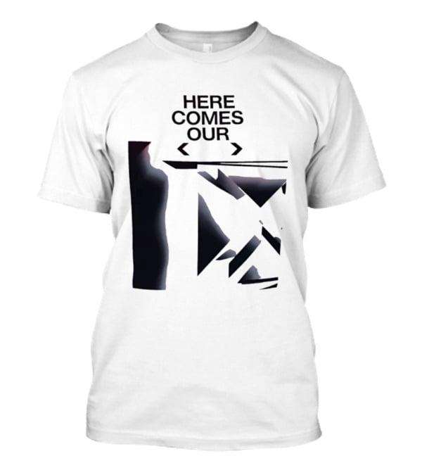 Here Comes Our Geometric Minimalist T-Shirt