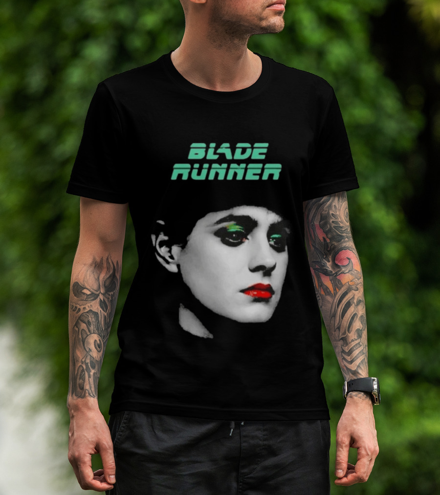 Blade Runner Rachael Sci Fi Sean Young Face T-Shirt