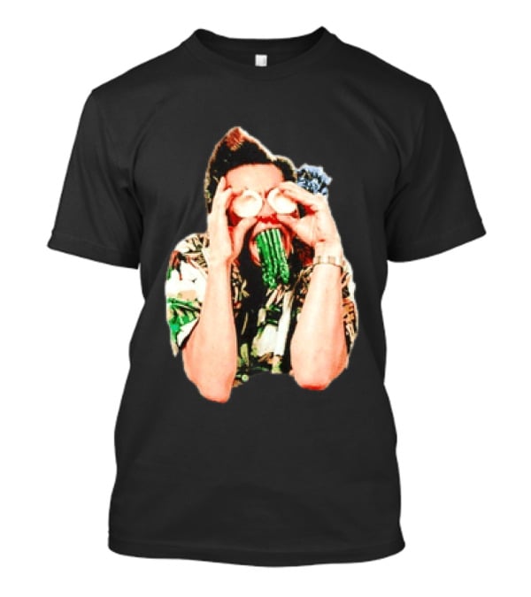 Ace Ventura Pet Detective Jim Carrey Quirky Pose Tropical T-Shirt