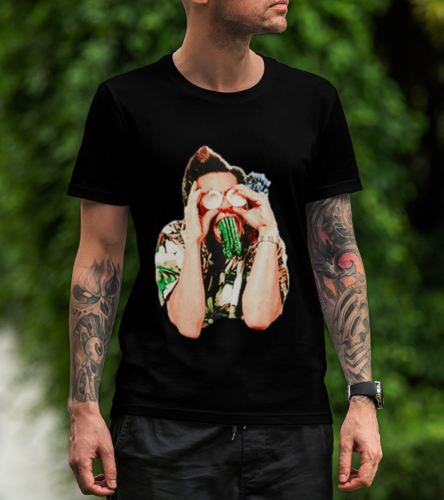 Ace Ventura Pet Detective Jim Carrey Quirky Pose Tropical T-Shirt