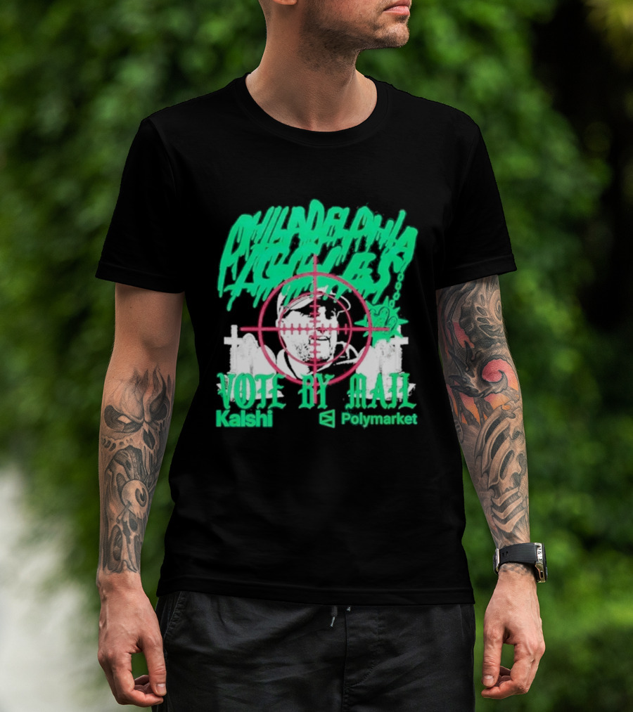 Philadelphia Eagles Vote By Mail Kalshi Polymarket T-Shirt