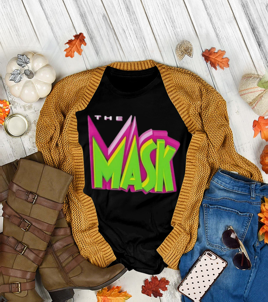 The Mask Movie Jim Carrey Stanley Ipkiss Logo The Mask T-Shirt