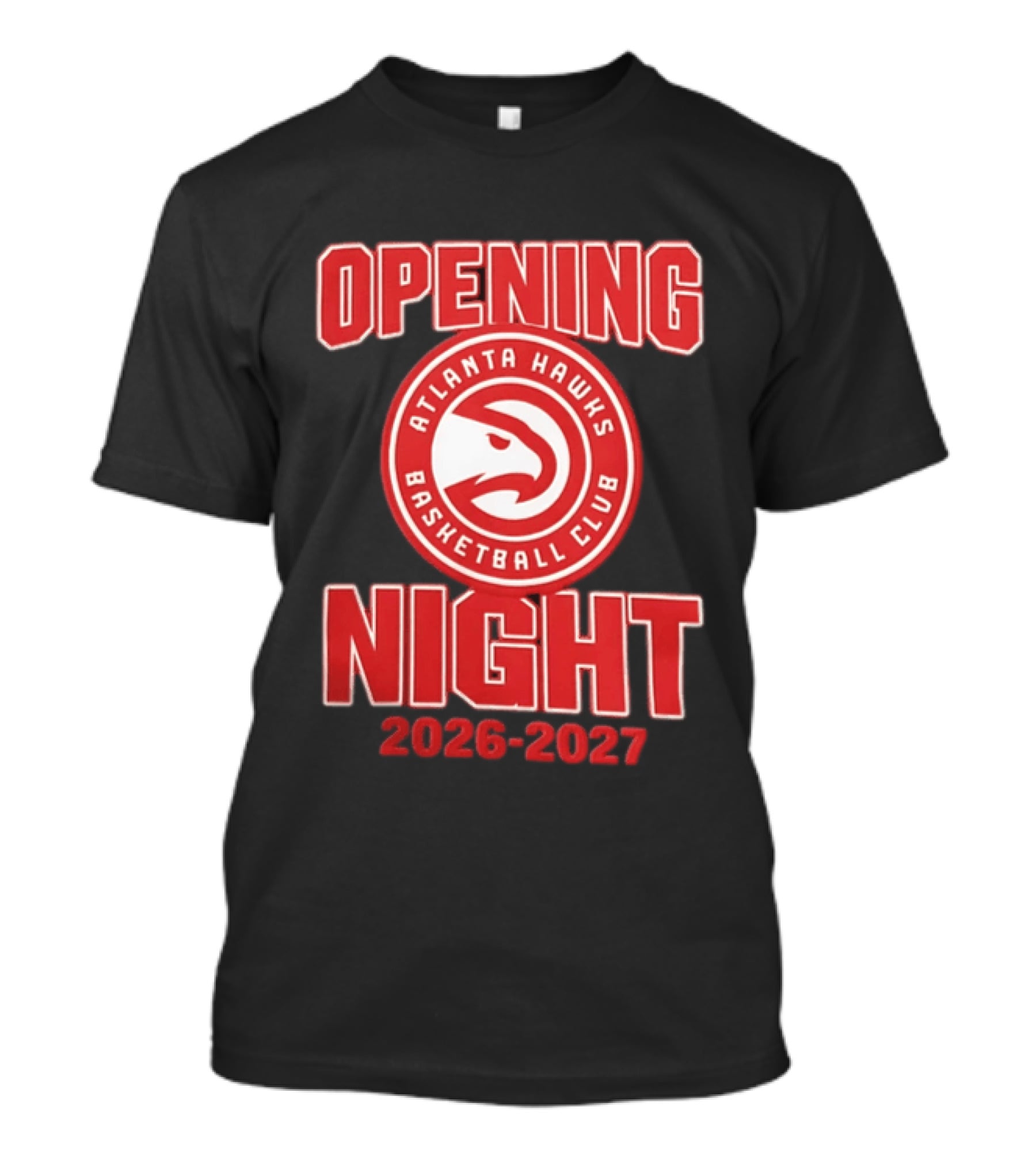Atlanta Hawks Basketball Club Opening Night 2026 2027 T-Shirt