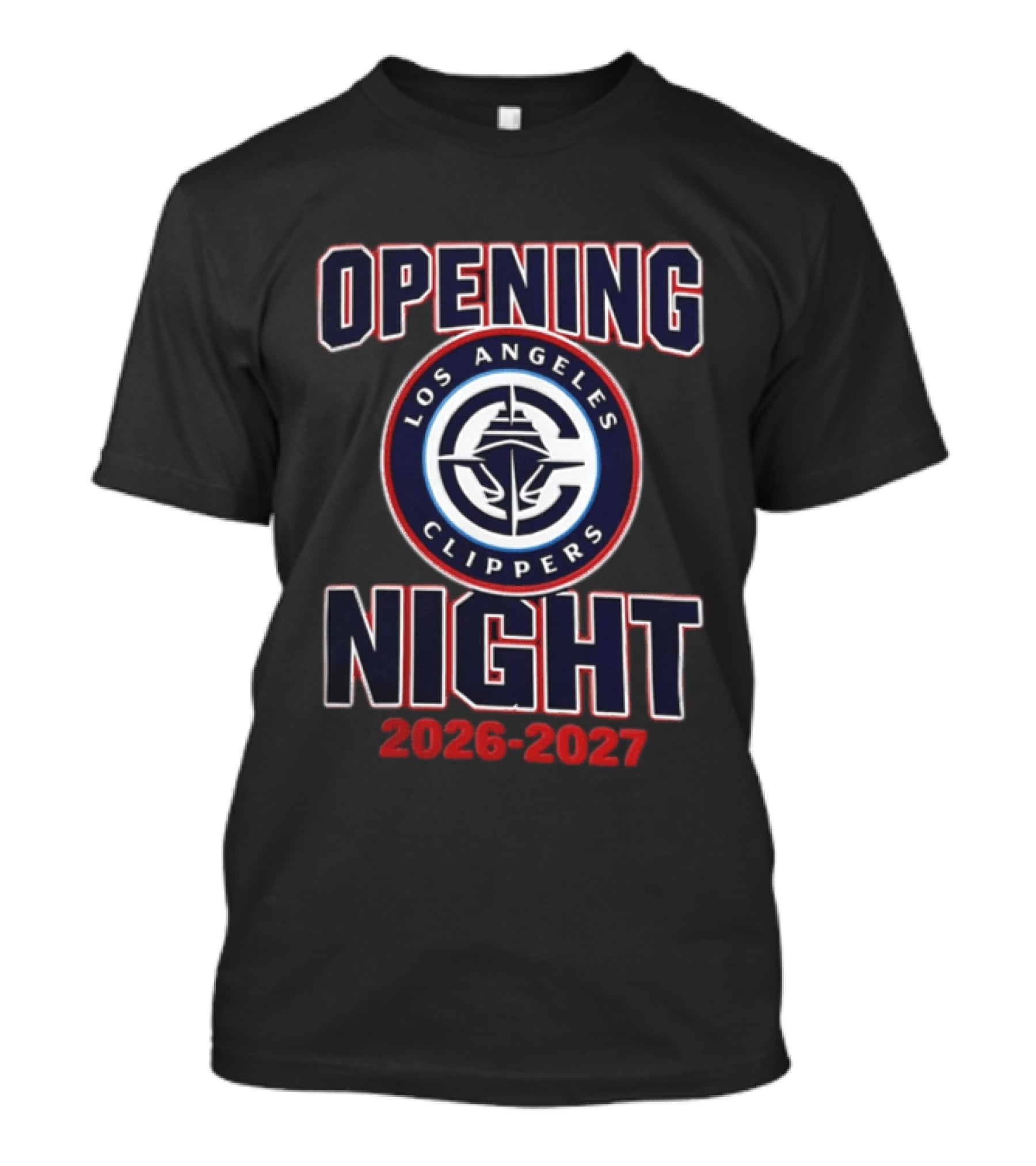 Los Angeles Clippers Opening Night 2026 2027 NBA T-Shirt