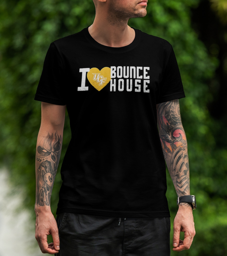 UCF I Love Bounce House NCAAF T-Shirt