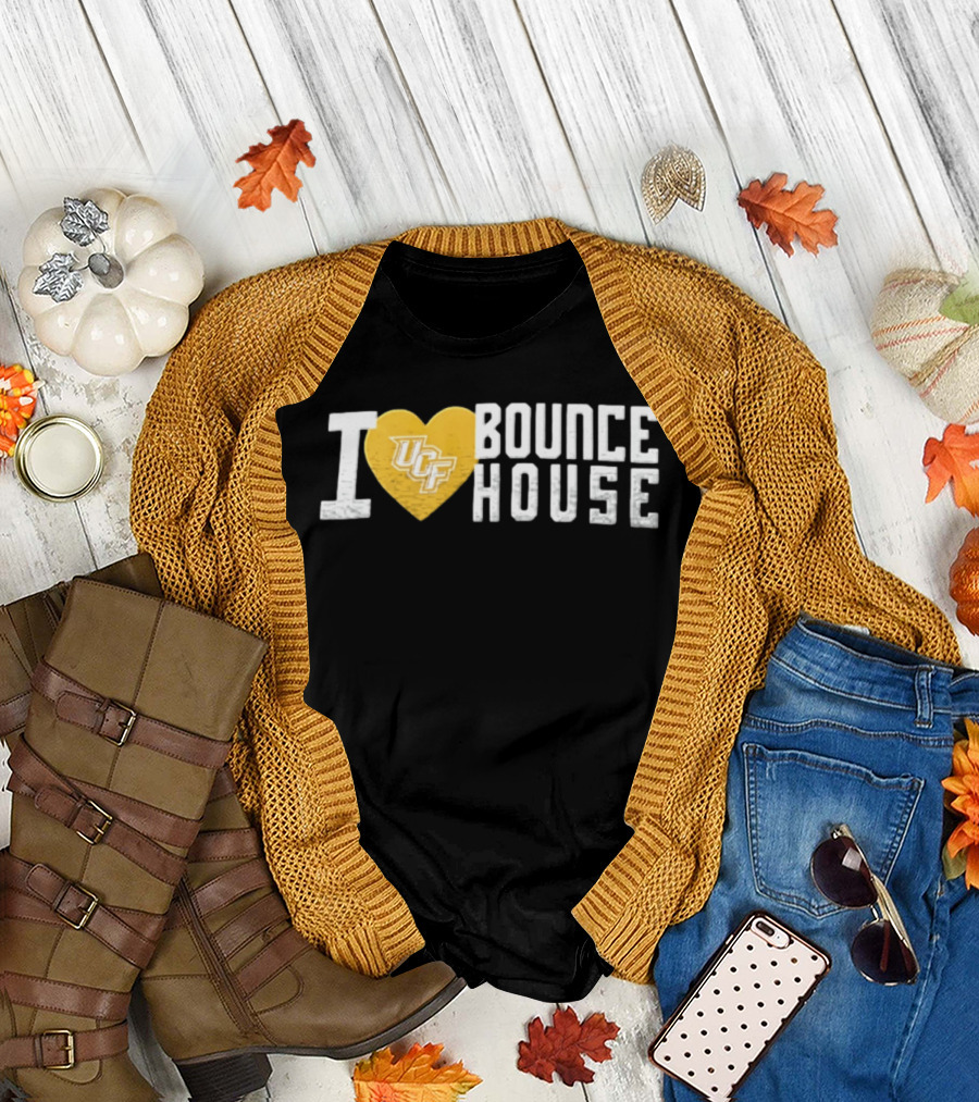 UCF I Love Bounce House NCAAF T-Shirt