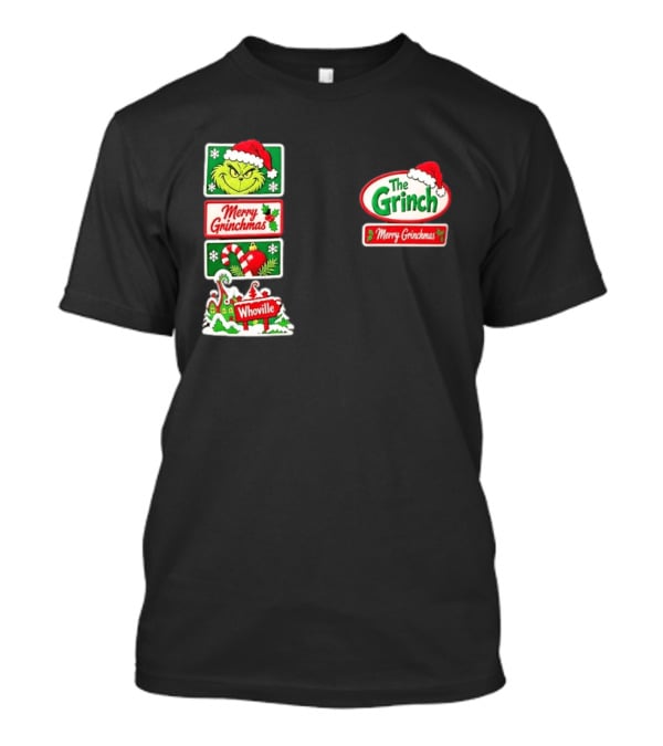 The Grinch Merry Grinchmas Whoville Holiday Christmas T-Shirt
