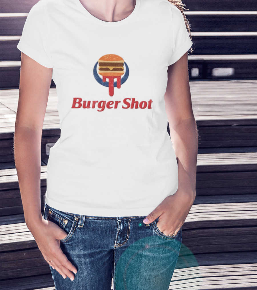 Burger Shot Grand Theft Auto Fast Food Gaming T-Shirt