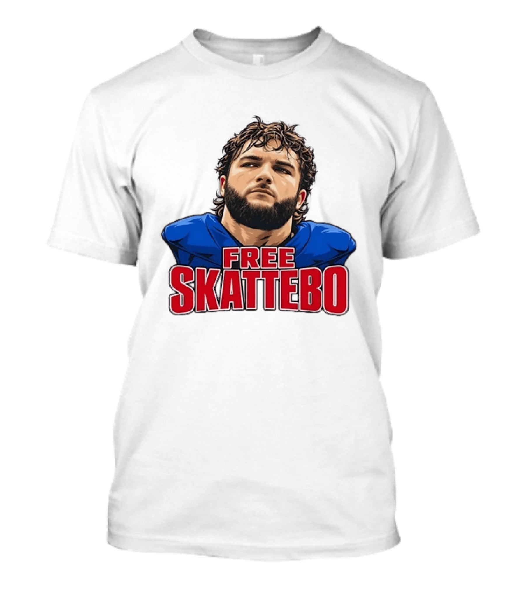 New York Giants Number 44 Cameron Skattebo Free Skattebo T-Shirt