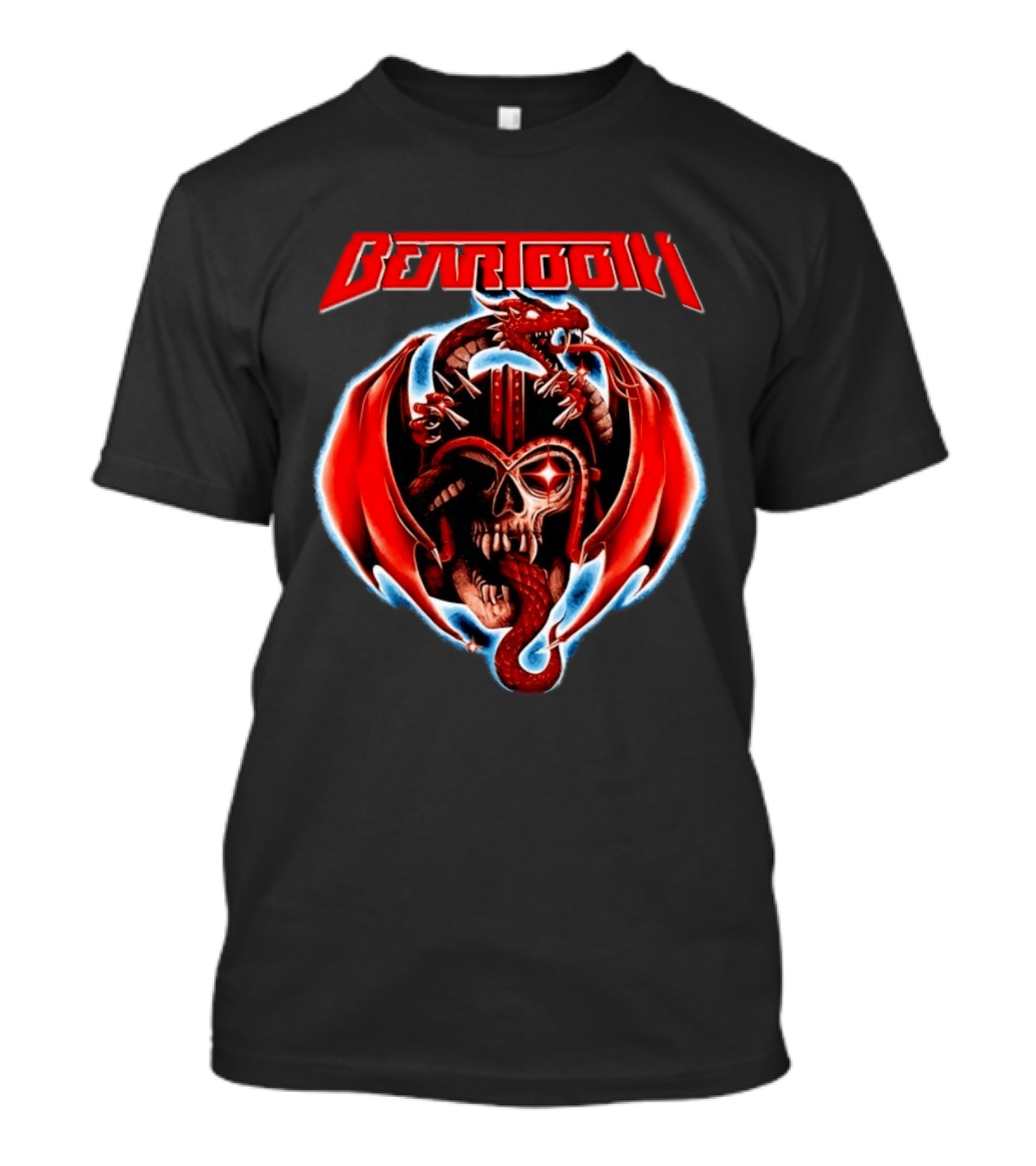 Beartooth Dragon Skull Metalcore Band Image T-Shirt