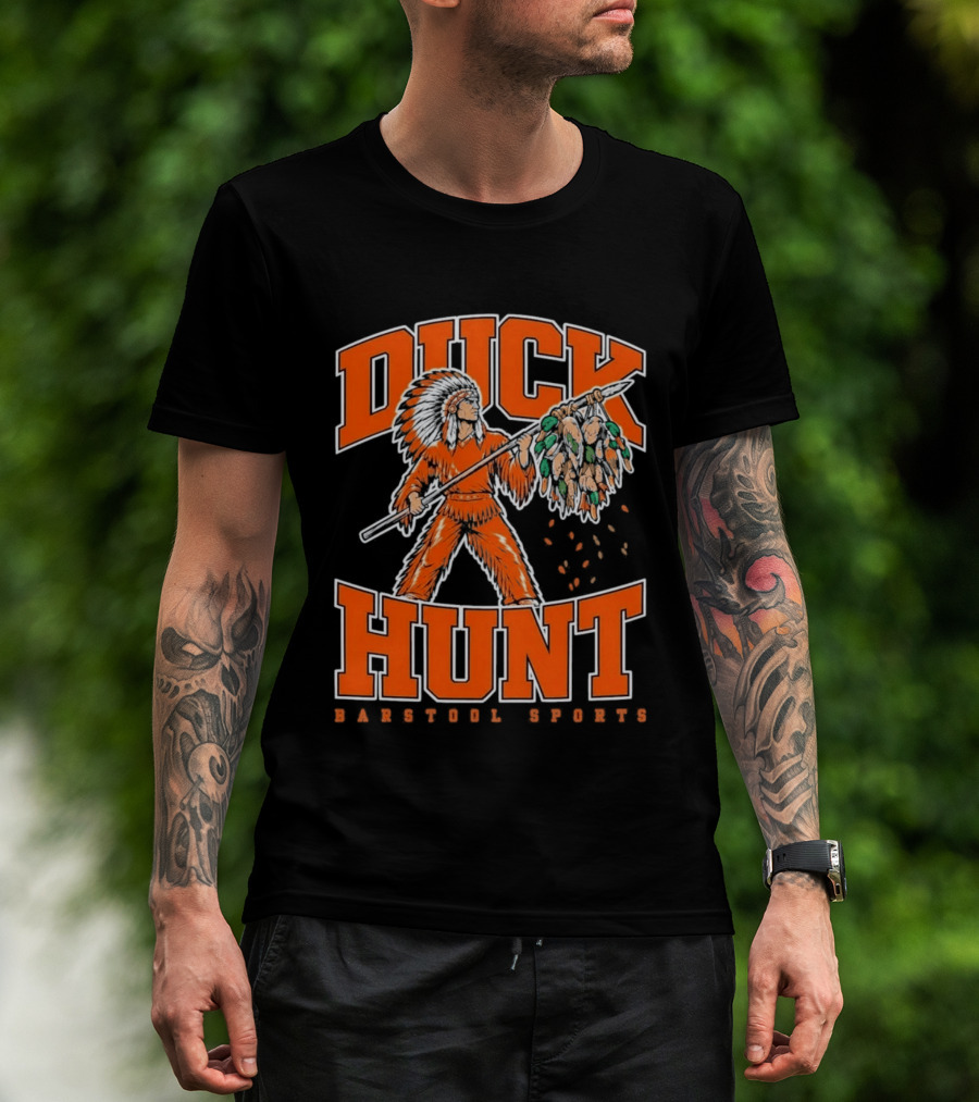 Duck Hunt Barstool Sports Chief T-Shirt