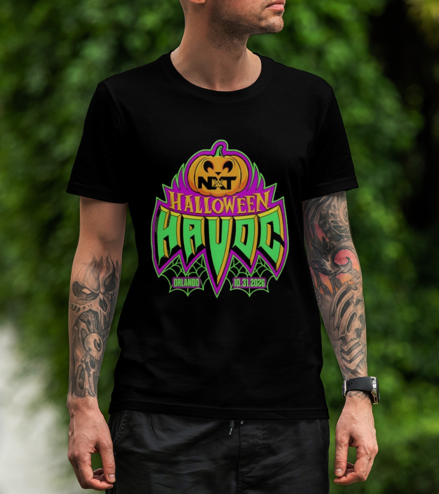 NXT Halloween Havoc Orlando 10.31.2026 WWE Wrestling T-Shirt