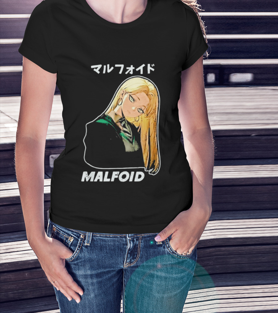 Malfoid Draco Malfoy Anime Slytherin T-Shirt