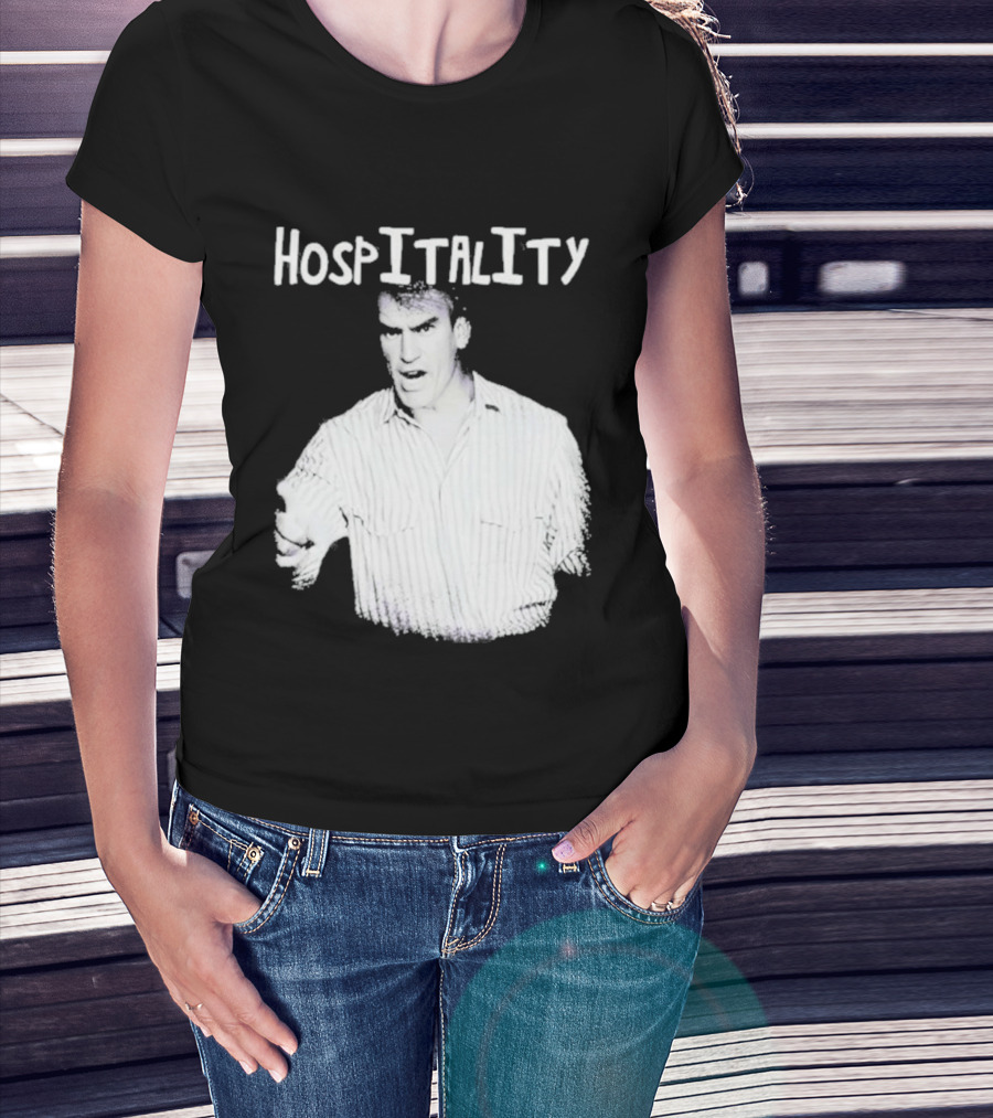 Hospitality Bootleg Striped Man T-Shirt