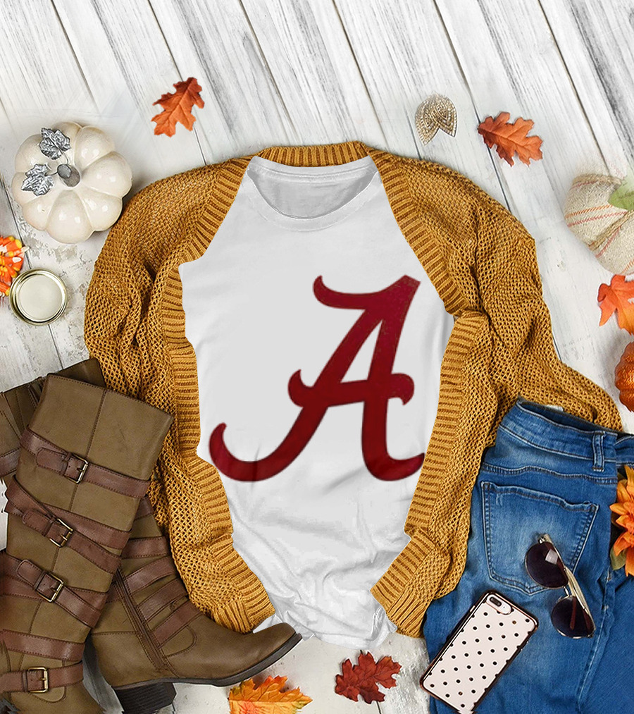 Alabama Crimson Tide Script A Wordmark T-Shirt