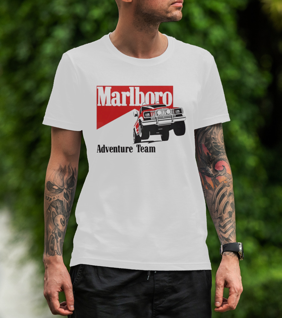 Marlboro Adventure Team Off Road Truck 4x4 Racing T-Shirt