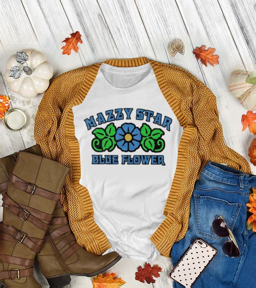 Mazzy Star Blue Flower Alternative Rock T-Shirt