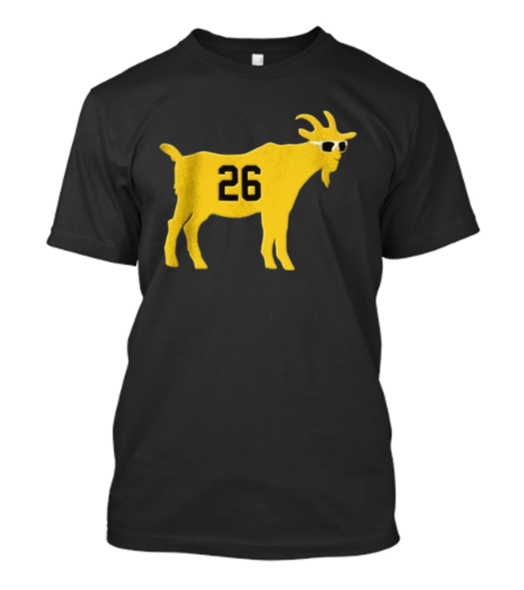 Aaron Ashby GOAT 26 Sunglasses Yellow T-Shirt