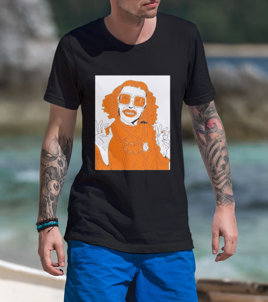 Aunt Gladys Orange Glasses T-Shirt