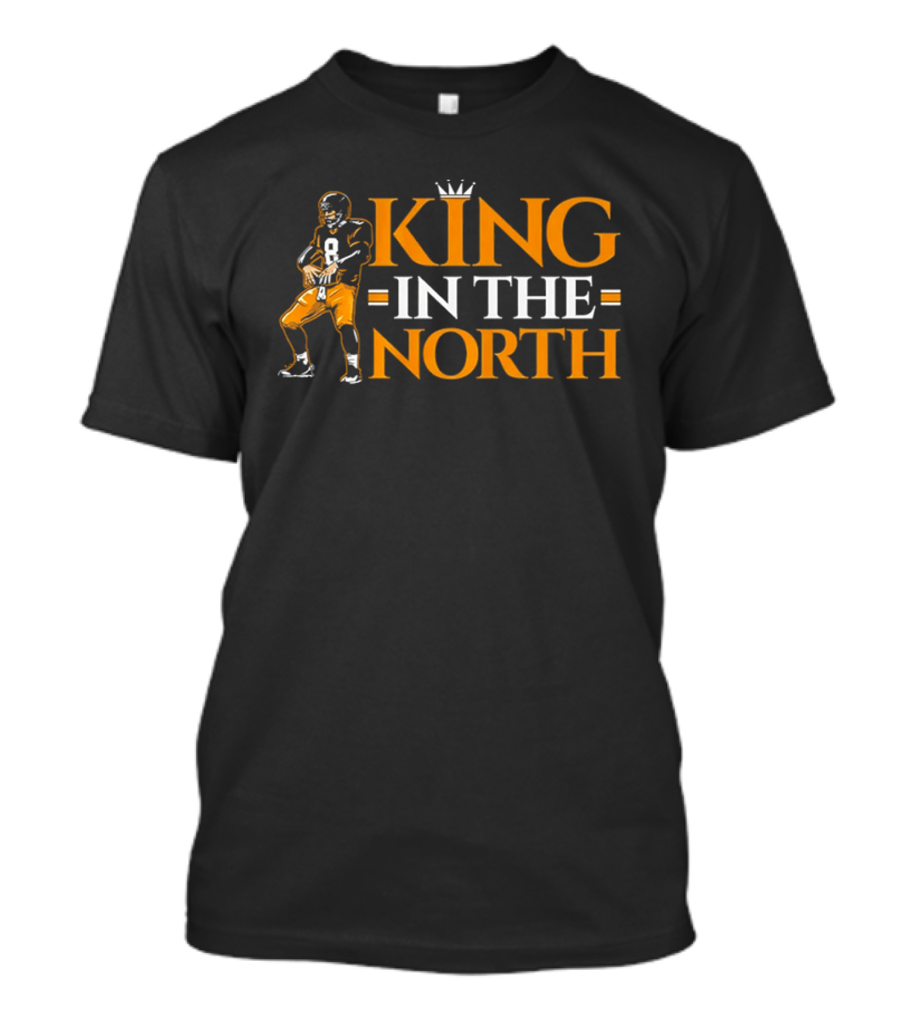 Kenny Pickett Pittsburgh Steelers King In The North Football Sports Fan T-Shirt