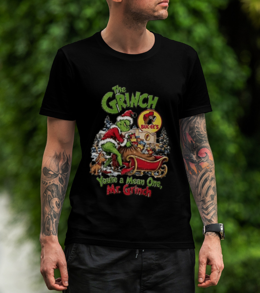 Buc Ee's The Grinch Christmas You're A Mean One Mr. Grinch T-Shirt