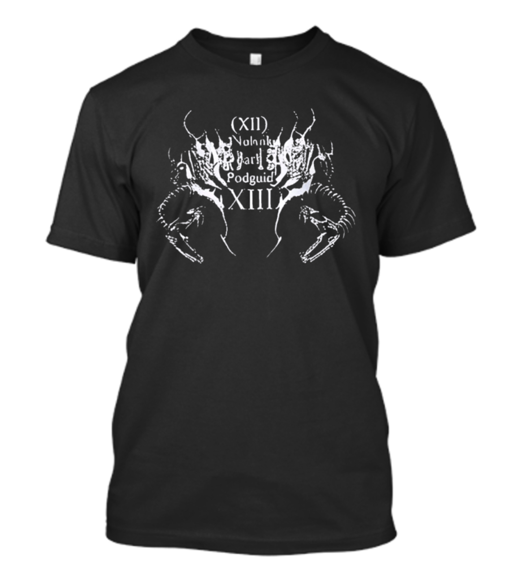 Nalanku Dark Podguid XII XIII Gothic Skulls T-Shirt