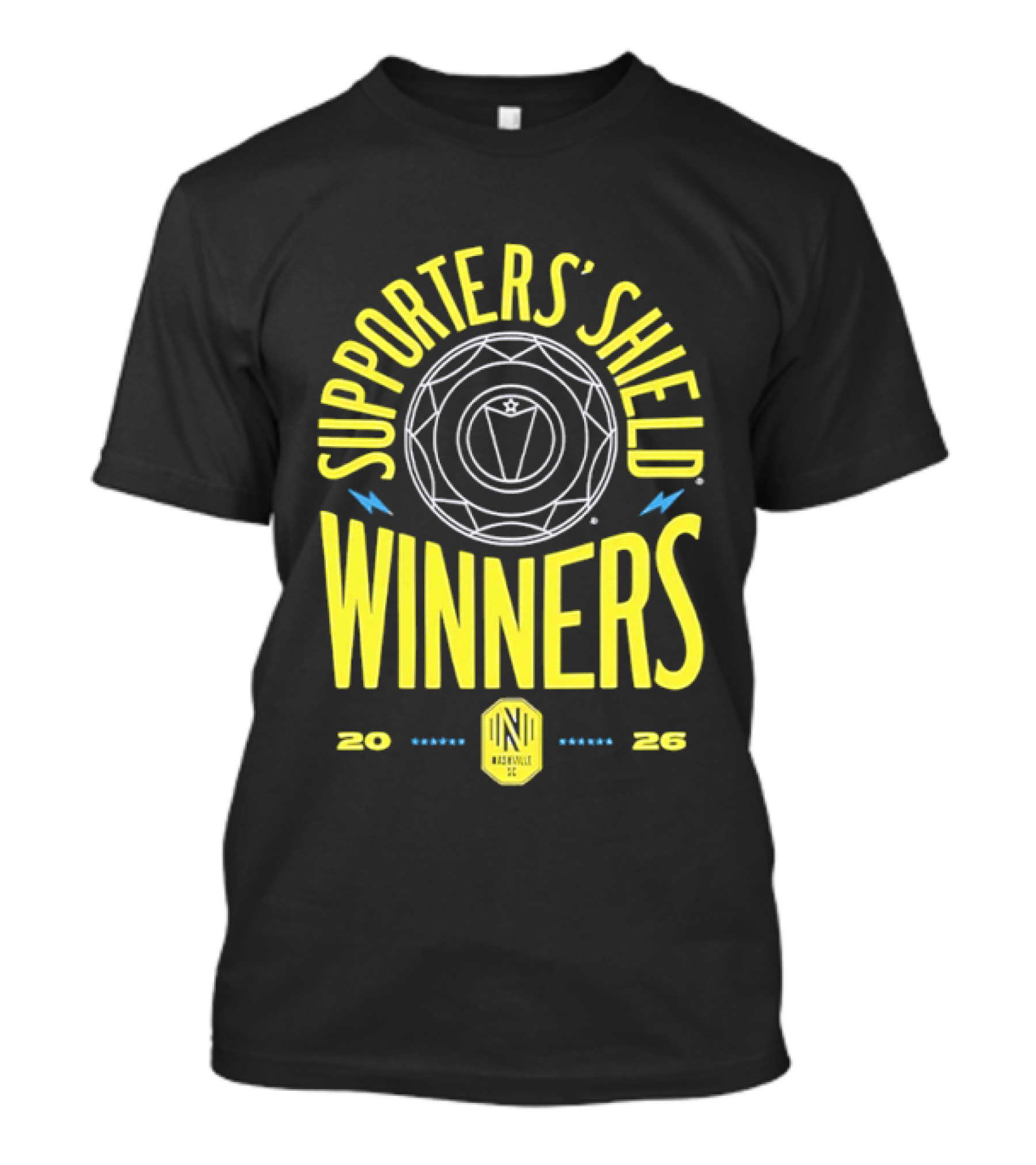 Supporters' Shield Winners Nashville SC 2026 Soccer T-Shirt